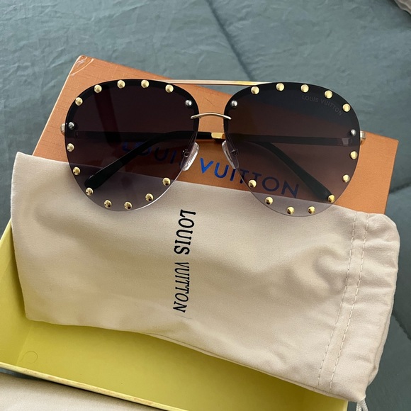 Louis Vuitton The Party Sunglasses Sz Large - Picture 1 of 7